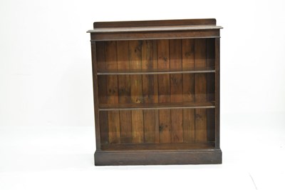 Lot 774 - Stained oak bookcase