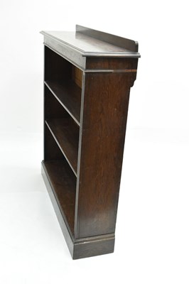 Lot 774 - Stained oak bookcase