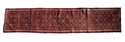 Lot 743 - Middle Eastern red ground wool runner