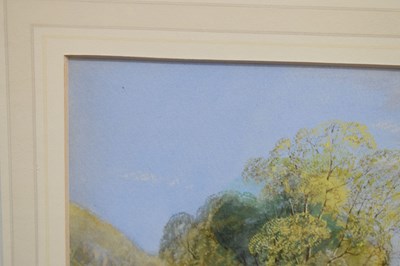 Lot 548 - George Wolfe, (1834-1890) - Watercolour - Mill in wooded landscape