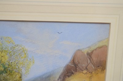 Lot 548 - George Wolfe, (1834-1890) - Watercolour - Mill in wooded landscape