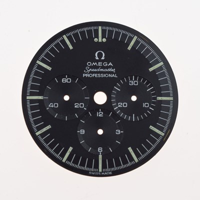 Lot 206 - Singer stepped service dial for a Speedmaster Professional (Swiss Made)