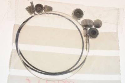Lot 223 - Omega - Used parts for Omega Bullhead Seamaster Chronograph