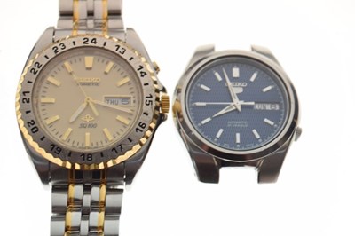Lot 82 - Seiko - four gentleman's wristwatches
