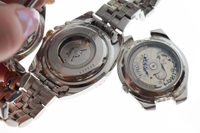 Lot 82 - Seiko - four gentleman's wristwatches