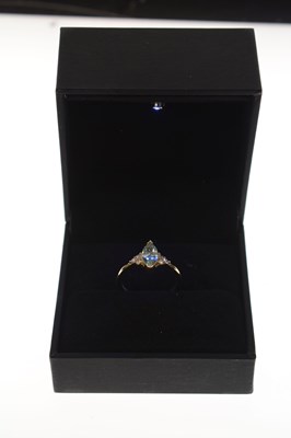 Lot 34 - Tourmaline and diamond dress ring