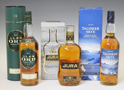 Lot 482 - Jura 'Origin', and Talisker 'Skye' Scotch Whisky