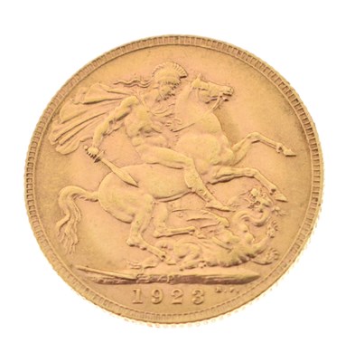 Lot 305 - George V Perth Mint gold sovereign, 1923