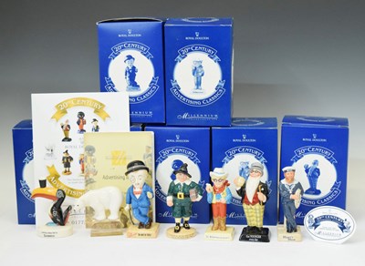 Lot 600 - Royal Doulton - Seven limited edition of 2000 'Advertising Classics' porcelain figures