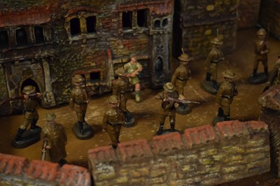 Lot 254 - Large Vintage Elastolin Castle.