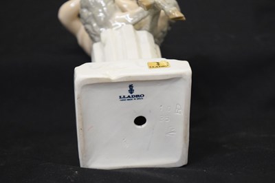 Lot 568 - Lladro - Porcelain figure of Satyr/fawn