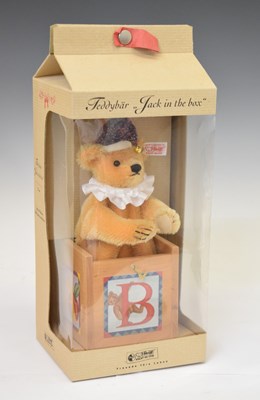 Lot 415 - Steiff - Limited edition Teddybär ‘Jack in the box’