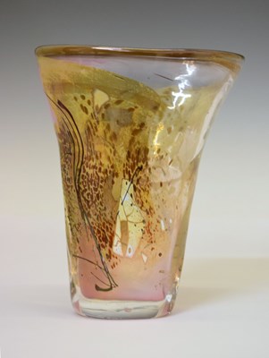 Lot 682 - Sam Herman (1936-2020) - Studio glass vase