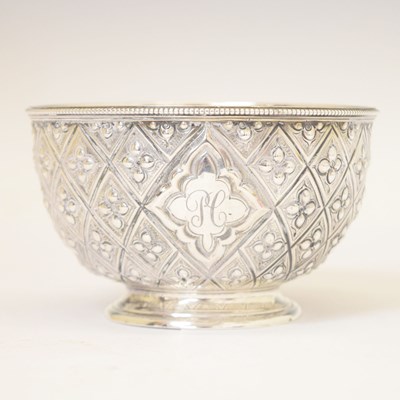 Lot 271 - Victorian silver bowl