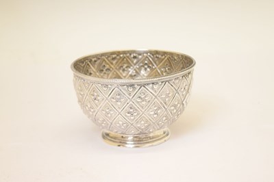 Lot 271 - Victorian silver bowl