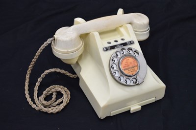 Lot 656 - Cream Bakelite 300 Series telephone