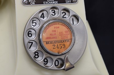 Lot 656 - Cream Bakelite 300 Series telephone