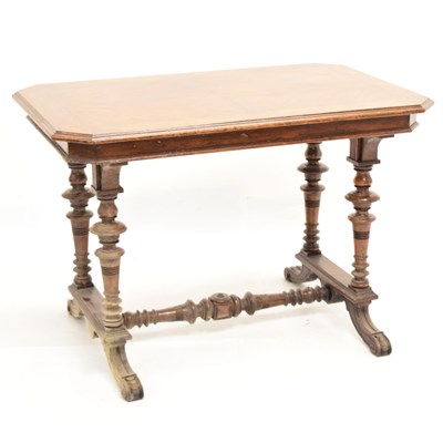 Lot 804 - Late Victorian oak centre table