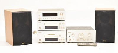 Lot 361 - TEAC music system with speakers