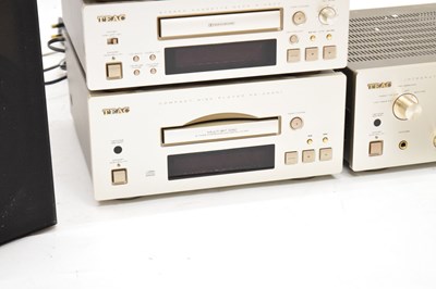 Lot 361 - TEAC music system with speakers