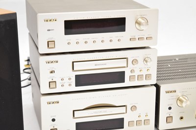 Lot 361 - TEAC music system with speakers