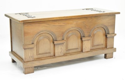 Lot 780 - Reproduction oak coffer