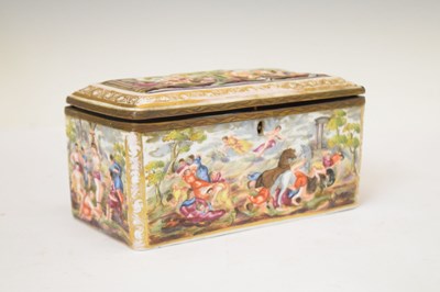 Lot 615 - Capodimonte box