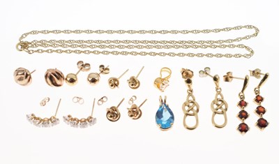 Lot 185 - Small quantity of jewellery