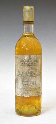 Lot 737 - Château Sigalas Rabaud, Sauternes, 1959