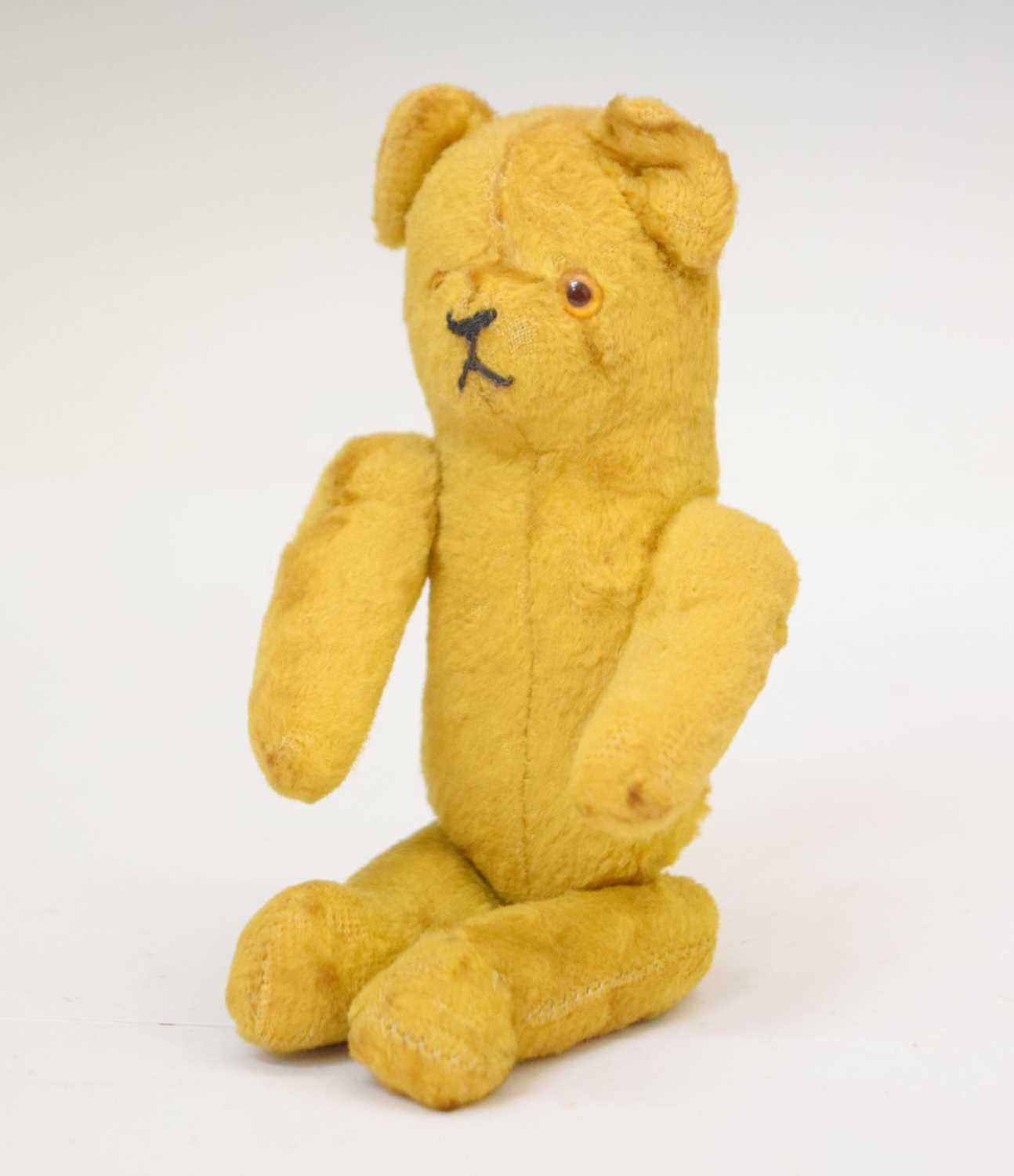 Lot 432 Miniature Golden Mohair Teddy Bear