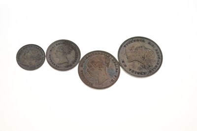 Lot 168 - Cased set of 1880 Maundy Money