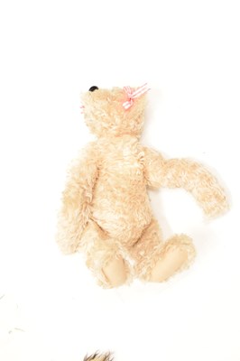 Lot 431 - Steiff Limited edition Replica 1956 'Leo' lion together with a late 20th century Blossom Bear mohair teddy