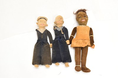 Lot 437 - Three Norah Wellings dolls