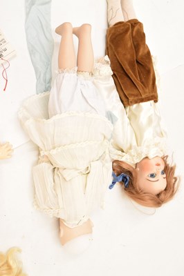 Lot 441 - Two 1980s reproduction dolls by Vernon Seeley, plus another
