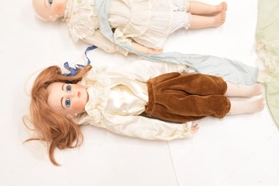 Lot 441 - Two 1980s reproduction dolls by Vernon Seeley, plus another