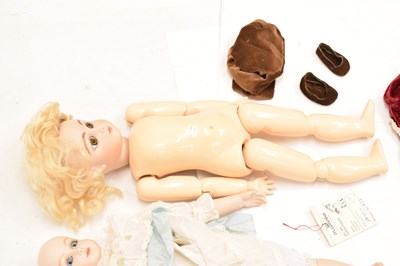 Lot 441 - Two 1980s reproduction dolls by Vernon Seeley, plus another