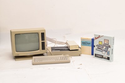 Lot 333 - Amstrad PCW8512 computer and accessories