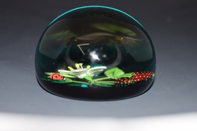 Lot 394 - William Manson (Scottish) - Glass paperweight