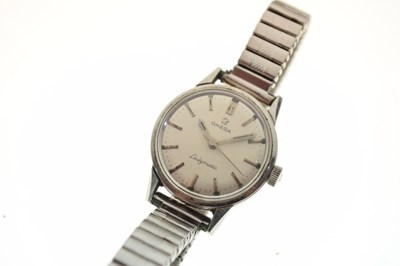 Lot 118 - Omega Seamaster Ladymatic stainless steel wristwatch