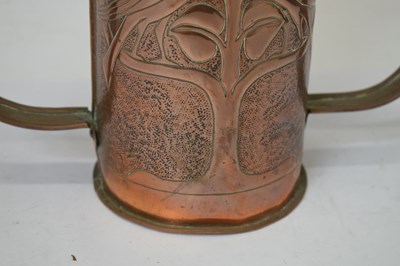 Lot 326 - Arts and Crafts copper vase