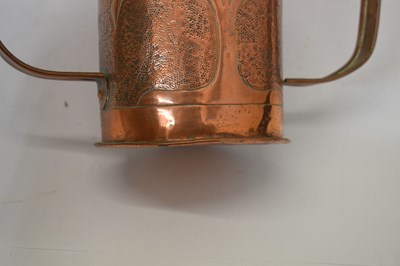 Lot 326 - Arts and Crafts copper vase