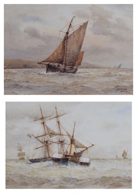 Lot 539 - Frederick James Aldridge (1850-1933) - Pair of watercolours