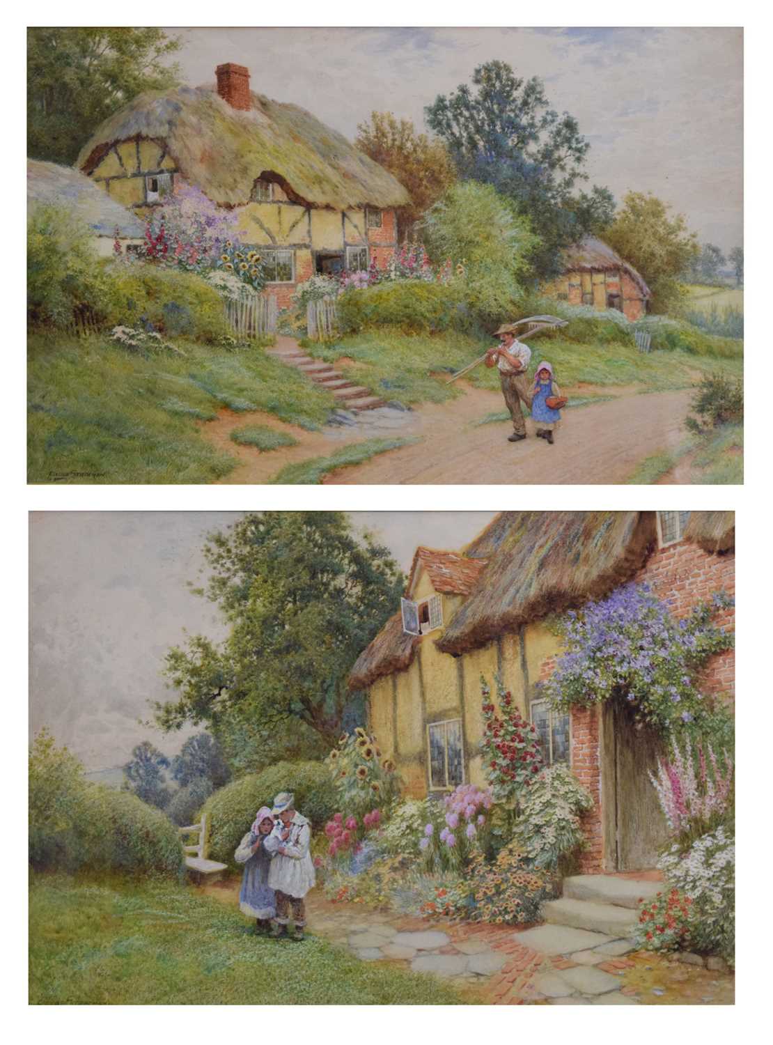 Lot 544 - Arthur Claude Strachan (1865-1938) - Pair of watercolours