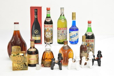 Lot 523 - Quantity of spirits to include Bols Ballerina Apricot, Remy Martin, Haig Dimple, Drambuie, etc