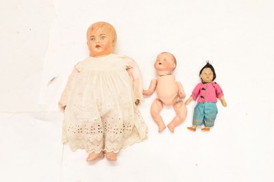 Lot 440 - Chinese doll circa 1900