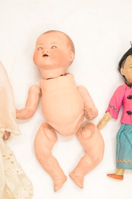 Lot 440 - Chinese doll circa 1900