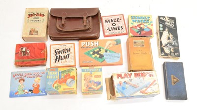 Lot 408 - Assorted group of toys, jigsaw puzzles, and board games