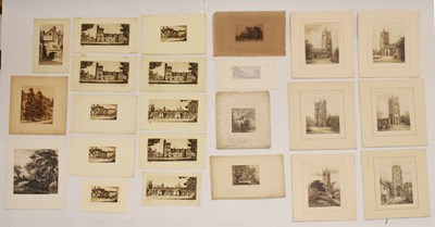 Lot 687 - Quantity of etchings etc