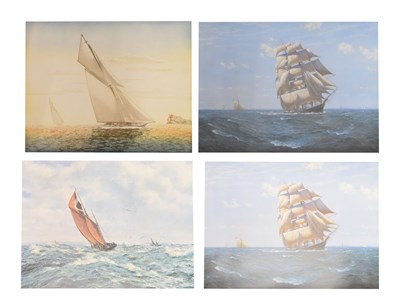 Lot 688 - Four nautical prints