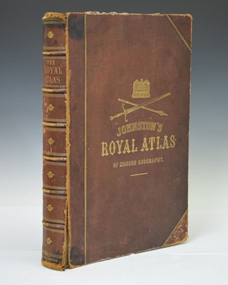 Lot 448 - Johnson’s Royal Atlas of Modern `Geography